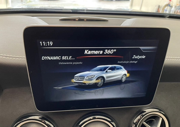 Mercedes-Benz GLA cena 98900 przebieg: 92000, rok produkcji 2017 z Wolbrom małe 781